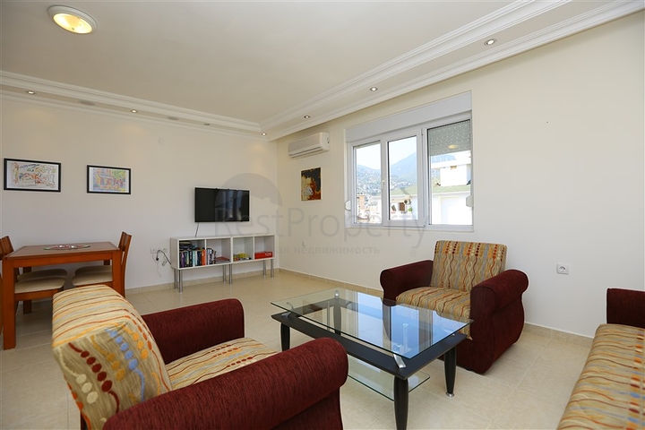 Spacious 2+1 apartment 500 m from Cleopatra beach 