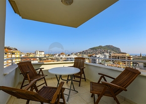 Spacious 2+1 apartment 500 m from Cleopatra beach 