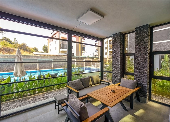 2+1 Apartment for Long-Term Rent in Oba, Alanya | Full Facilities