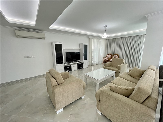 Luxury 3+1 Sea View Apartment in Alanya | 50 m to Beach
