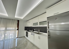 Luxury 3+1 Sea View Apartment in Alanya | 50 m to Beach