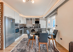 Furnished 2+1 apartment in Mahmutlar