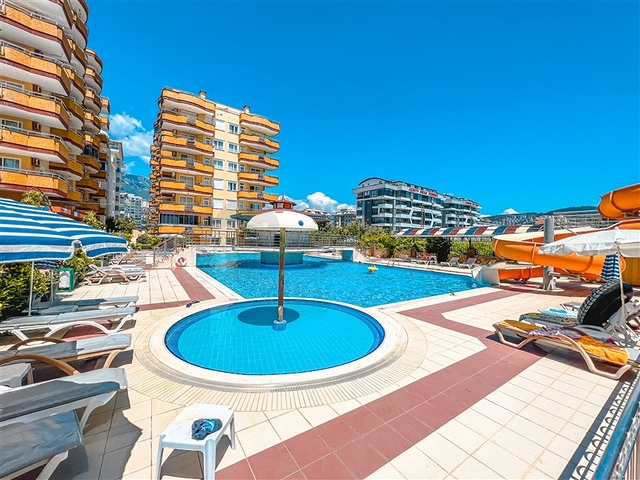 Furnished 2+1 Sea View Apartment in Mahmutlar, Alanya | 50 m to Sea
