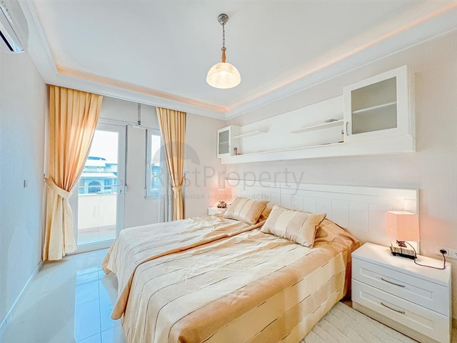 Furnished 2+1 Sea View Apartment in Mahmutlar, Alanya | 50 m to Sea