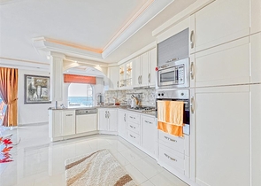 Furnished 2+1 Sea View Apartment in Mahmutlar, Alanya | 50 m to Sea