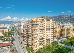 Furnished 2+1 Sea View Apartment in Mahmutlar, Alanya | 50 m to Sea