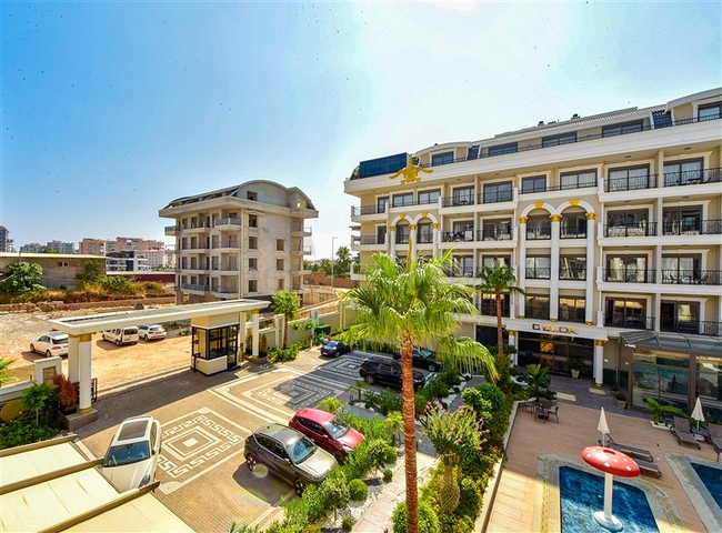 2-Room Apartment for Long-Term Rent in Oba, Alanya | Full Facilities