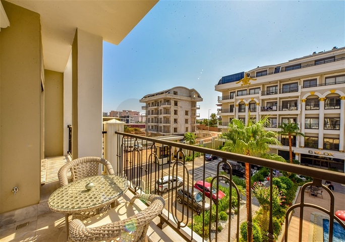 2-Room Apartment for Long-Term Rent in Oba, Alanya | Full Facilities