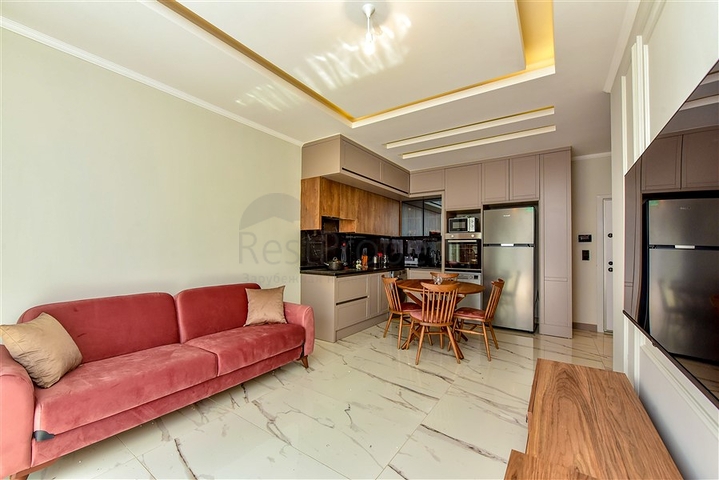 2-Room Apartment for Long-Term Rent in Oba, Alanya | Full Facilities