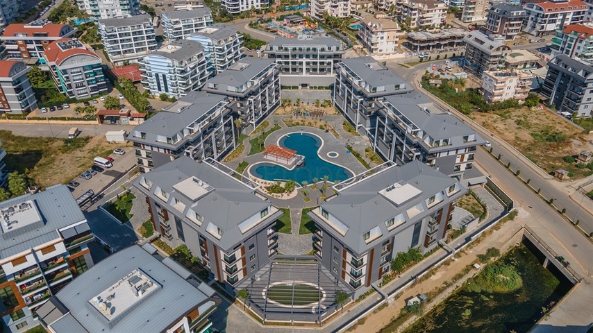 1+1 apartment in one of the best locations in Oba district