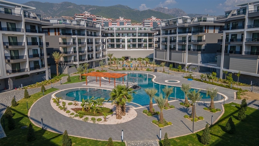 1+1 apartment in one of the best locations in Oba district