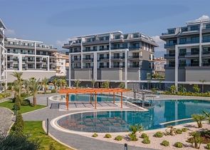 1+1 apartment in one of the best locations in Oba district