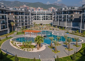 1+1 apartment in one of the best locations in Oba district