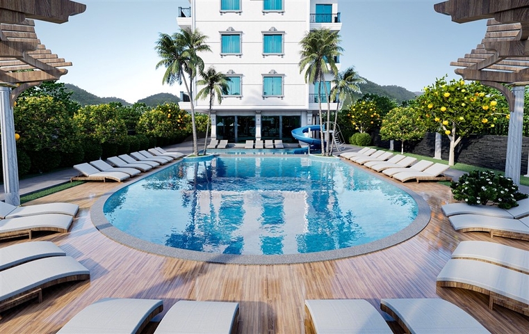 1+1 apartment in Mahmutlar