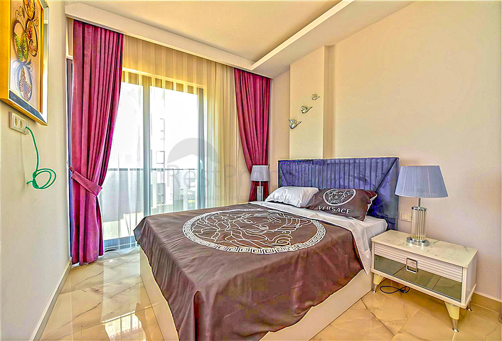 Apartment 200 m from the sea in Kestel district