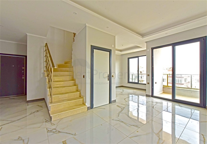 3+1 apartment in the area of Cleopatra beach, 600 m from the sea