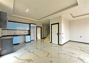 3+1 apartment in the area of Cleopatra beach, 600 m from the sea