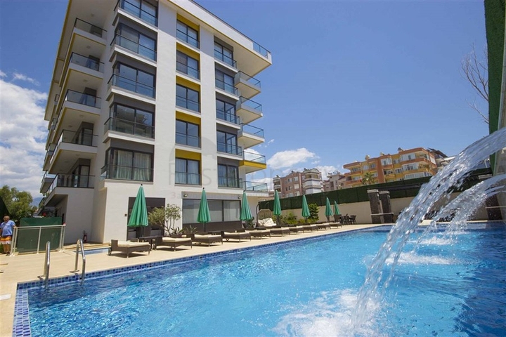 2+1 apartment in Oba area, 100 meters from the sea