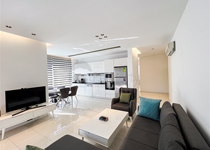 2+1 apartment in Oba area, 100 meters from the sea