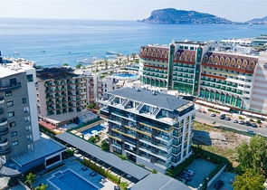 2+1 apartment in Oba area, 100 meters from the sea