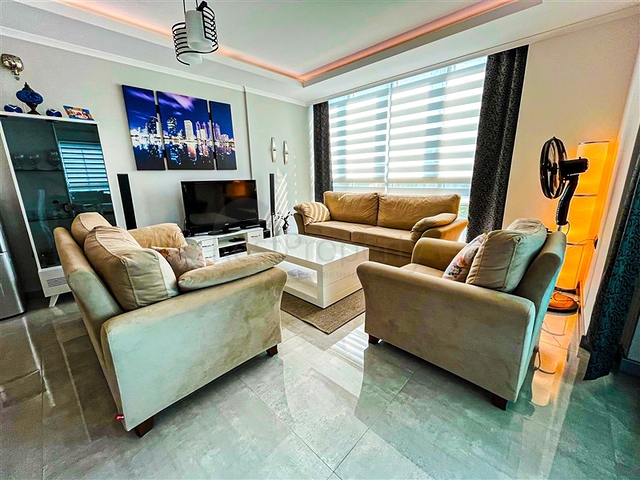 3+1 linear apartment in the prestigious Oba district