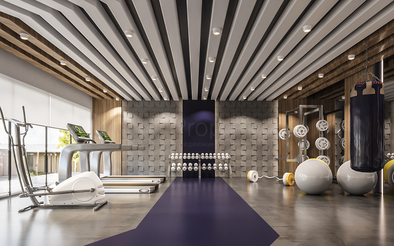 Two-room apartments in the Oba district complex