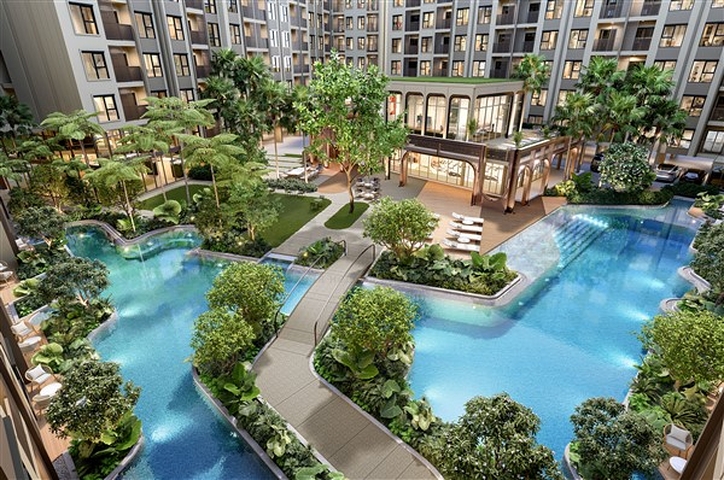 A new project in the center of Phuket