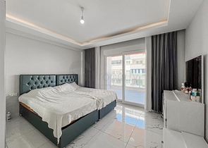 Large 1+1 apt - furnished - prime location - In Mahmutlar / Alanya 