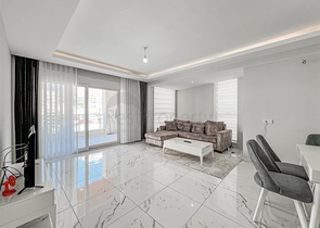 Large 1+1 apt - furnished - prime location - In Mahmutlar / Alanya 