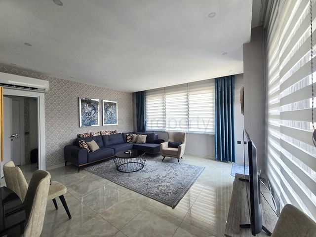 Two-bedroom apartment 700 m from Cleopatra beach