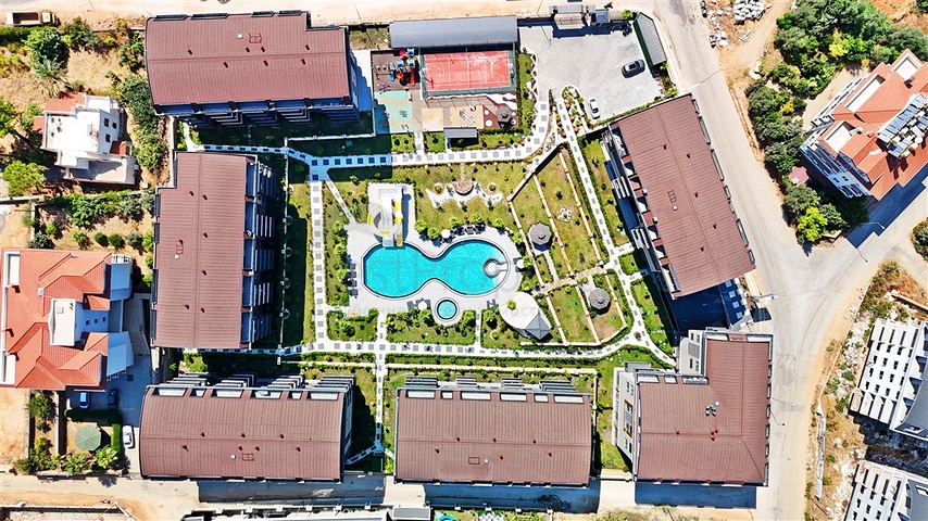 Apartment 2+1 in the Oba area from a quality developer 