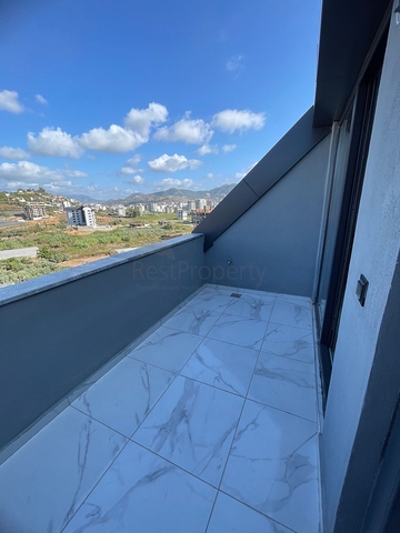 Furnished two-bedroom apartment in a new building in Gazipasa district