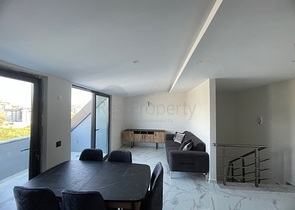 Furnished two-bedroom apartment in a new building in Gazipasa district