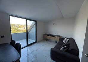 Furnished two-bedroom apartment in a new building in Gazipasa district