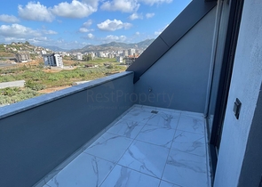 Furnished two-bedroom apartment in a new building in Gazipasa district