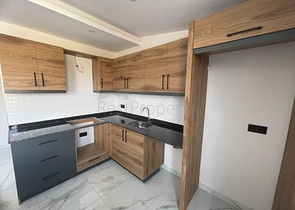 Furnished two-bedroom apartment in a new building in Gazipasa district