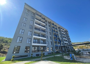 Furnished two-bedroom apartment in a new building in Gazipasa district