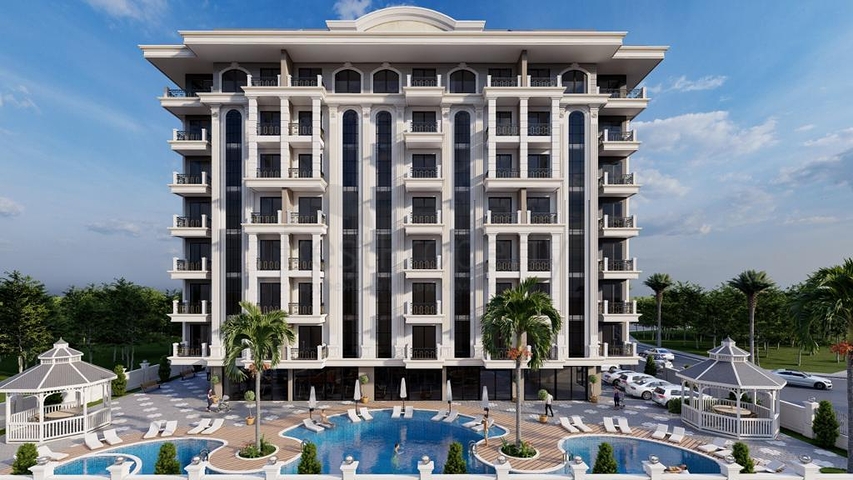 1+1 apartment in Avsallar area at an attractive price 