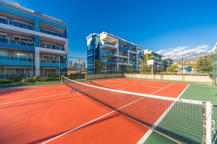 Duplex 4+1 in a modern complex in Kestel district