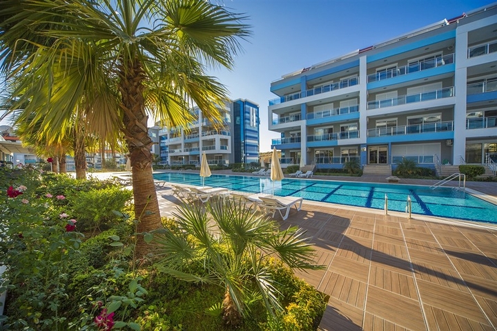 Duplex 4+1 in a modern complex in Kestel district