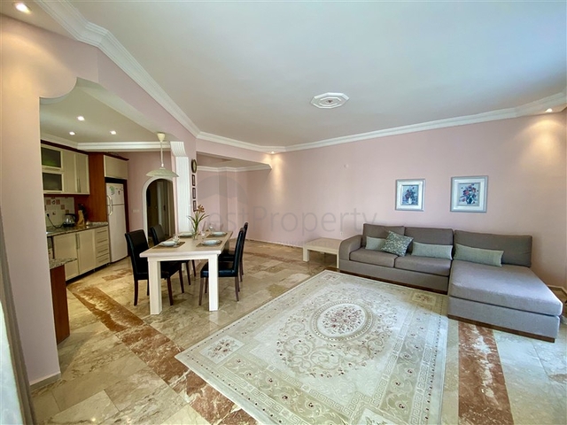 2+1 apartment in Oba district, 5 minutes from the sea