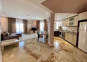 2+1 apartment in Oba district, 5 minutes from the sea