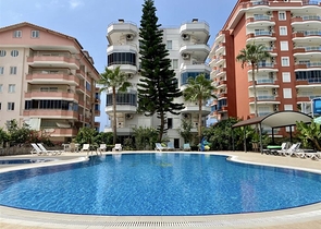 2+1 apartment in Oba district, 5 minutes from the sea