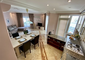 2+1 apartment in Oba district, 5 minutes from the sea