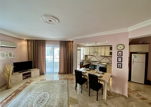 2+1 apartment in Oba district, 5 minutes from the sea