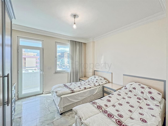 Furnished 2+1 apartment 150 m from the sea