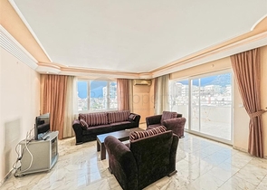 Furnished 2+1 apartment 150 m from the sea