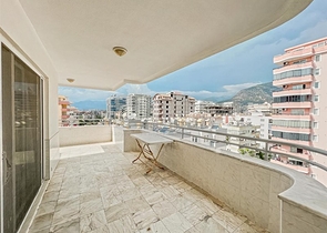 Furnished 2+1 apartment 150 m from the sea