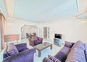 Furnished 2+1 apartment 150 m from the sea