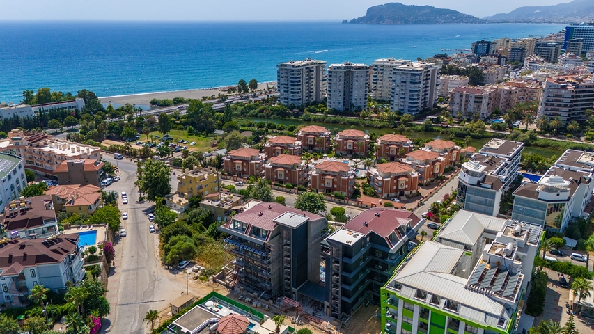 2+1 Garden duplex in Kestel 